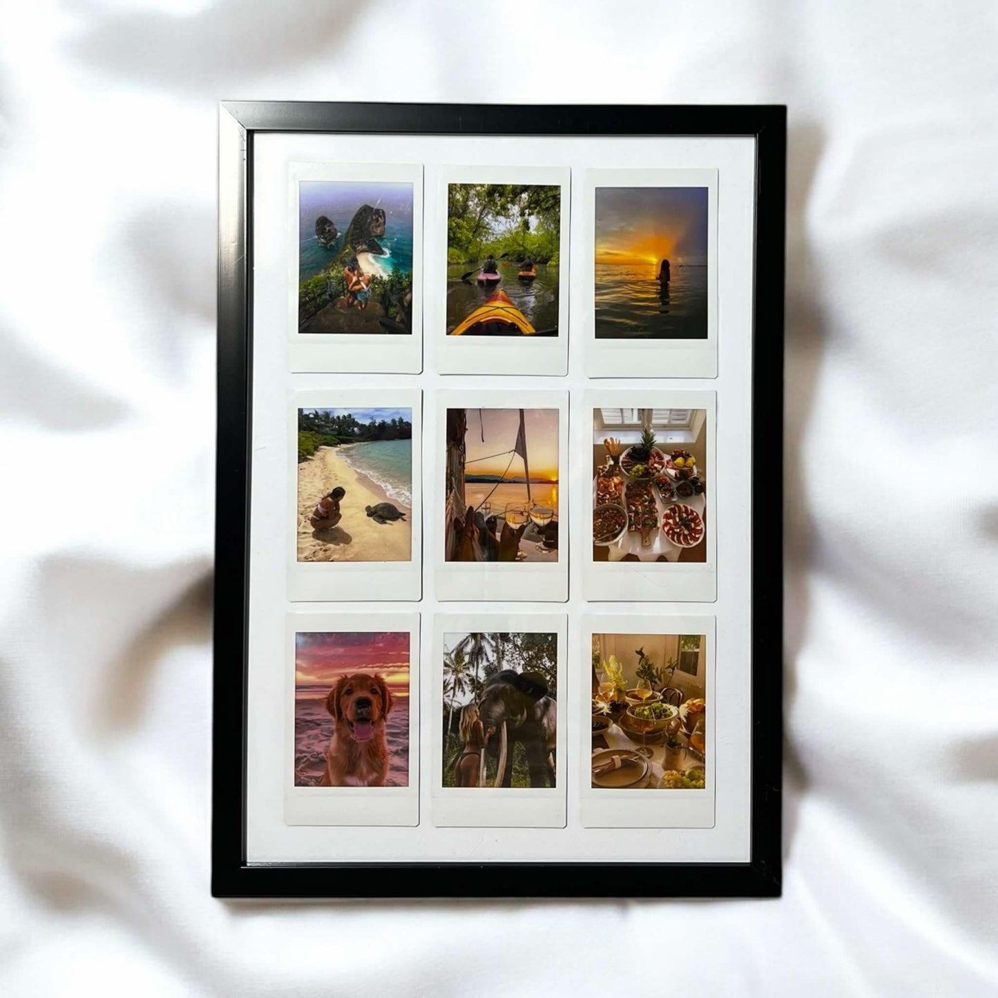 Polaroidinių nuotraukų rėmelis