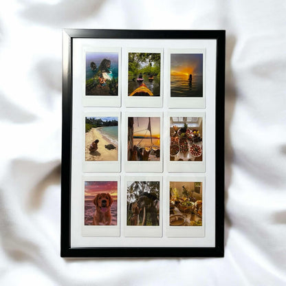 Polaroidinių nuotraukų rėmelis