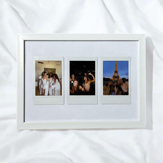 Polaroidinių nuotraukų rėmelis