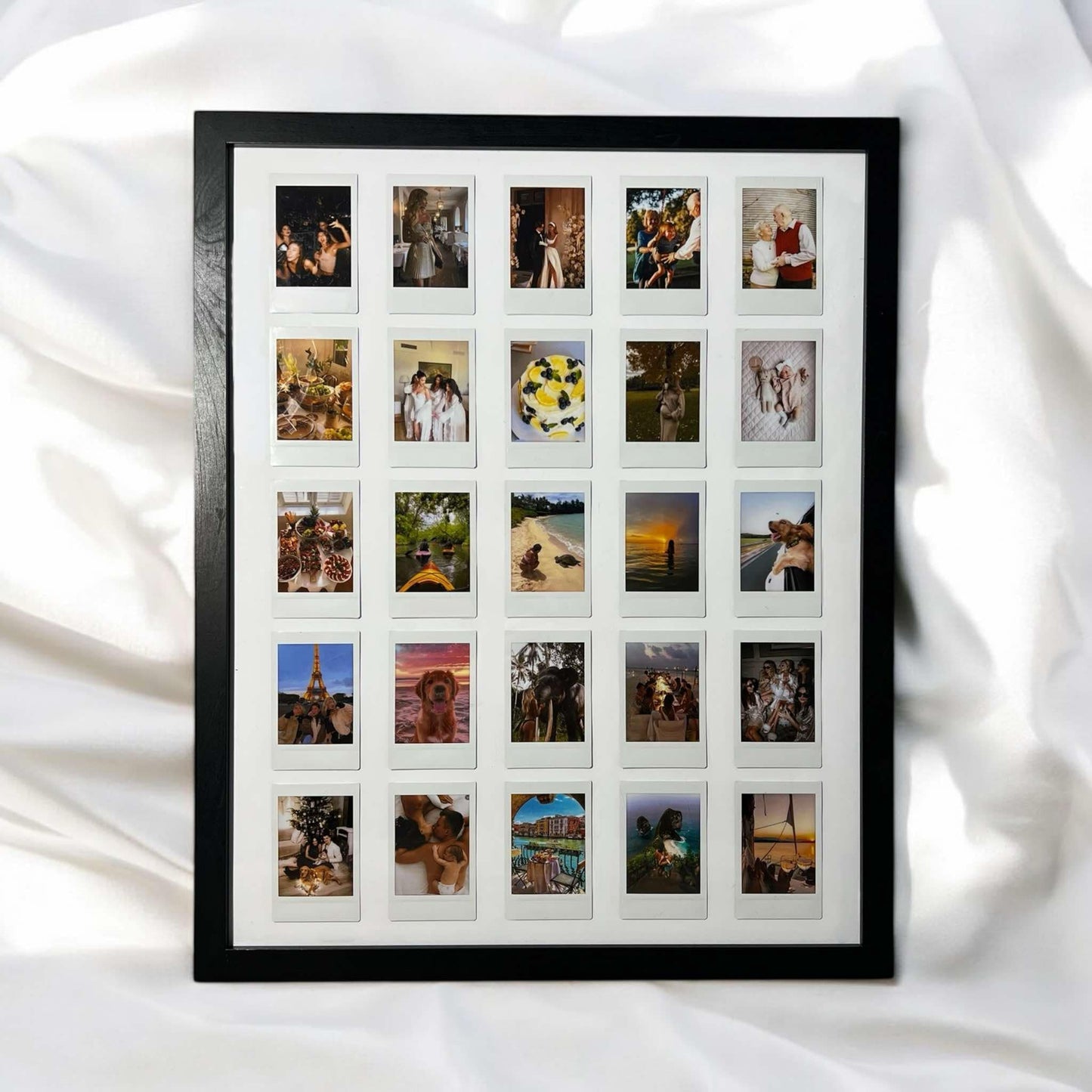 Polaroidinių nuotraukų rėmelis