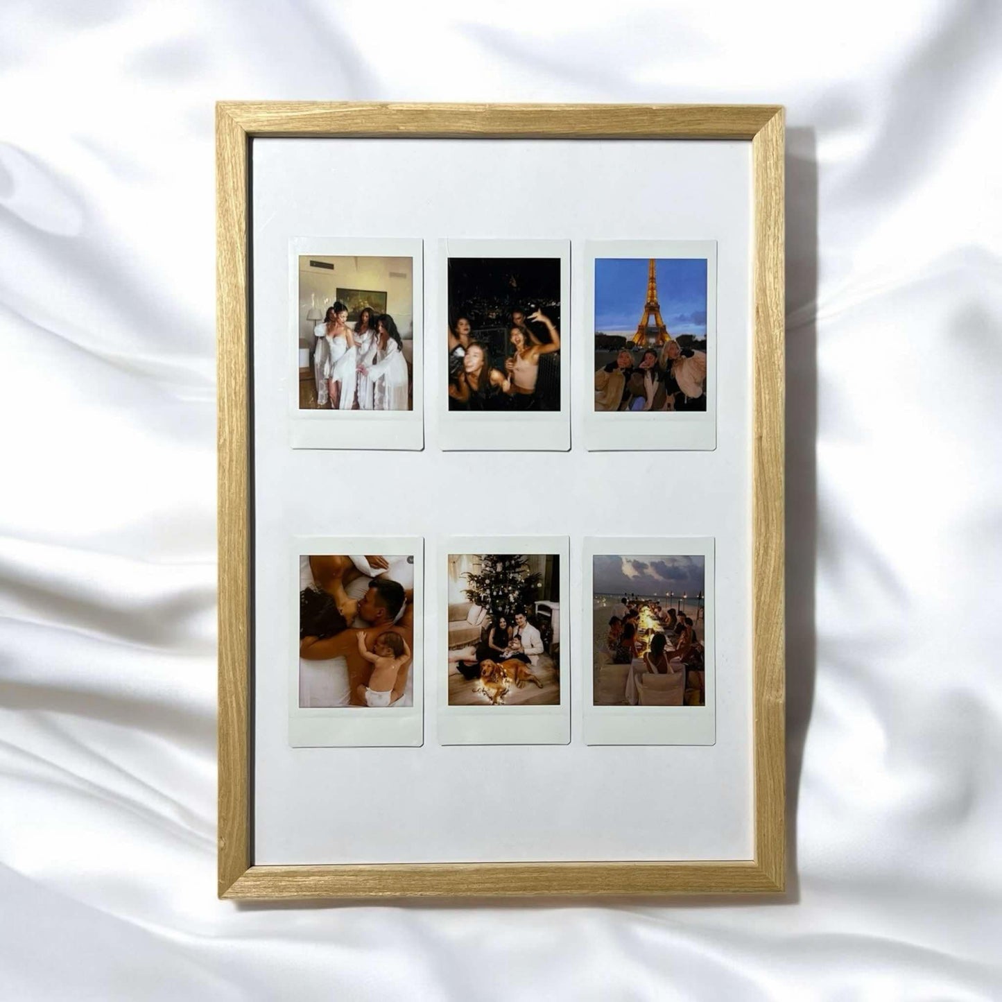 Polaroidinių nuotraukų rėmelis